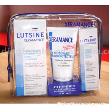 Transparent PVC cosmetic bag,clear PVC cosmetic bag,make up bag,beauty bag